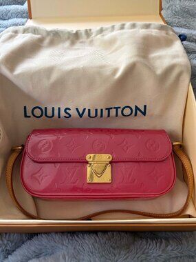 Vintage Louis Vuitton Vernis Malibu Street Shoulder Bag Pink